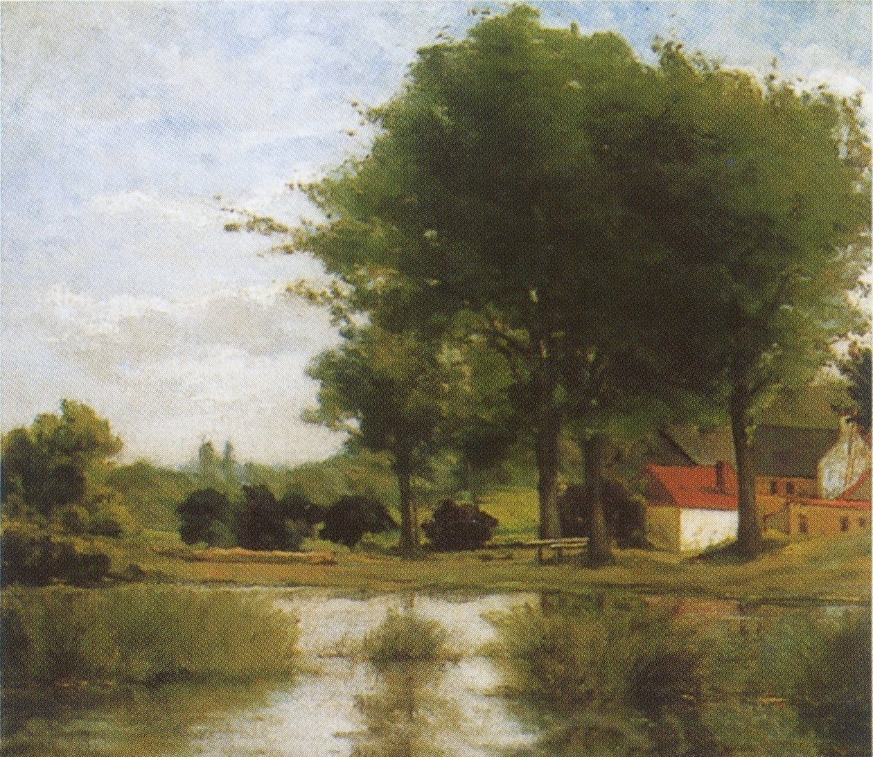 Landskap om høsten av Paul Gauguin