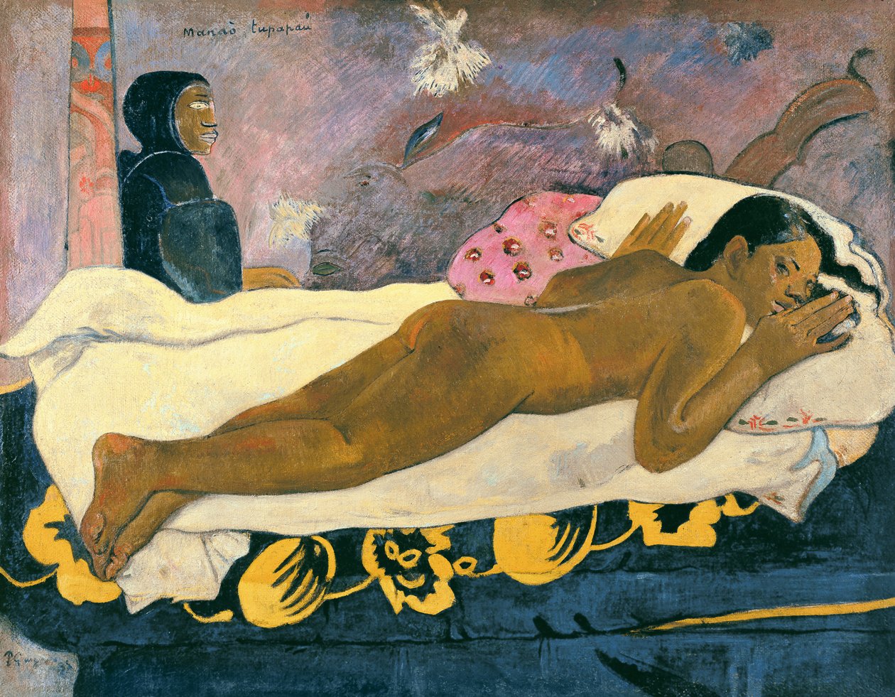 Manao Tupapau (The Spirit of the Dead Watches), 1892 av Paul Gauguin