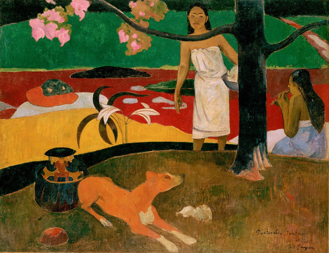 Tahitiske pastoraler, 1893 av Paul Gauguin