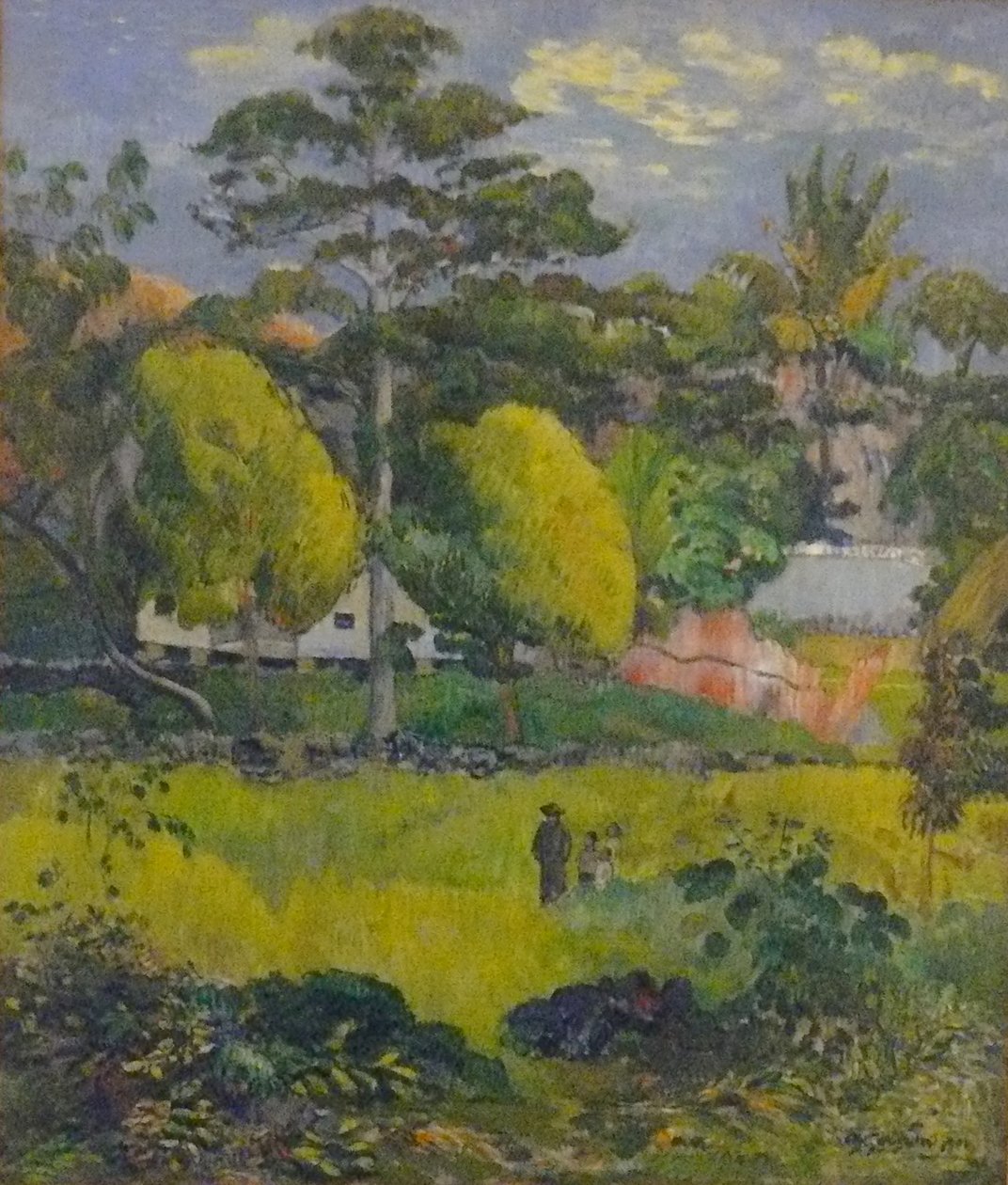 Landskap eller familievandring av Paul Gauguin