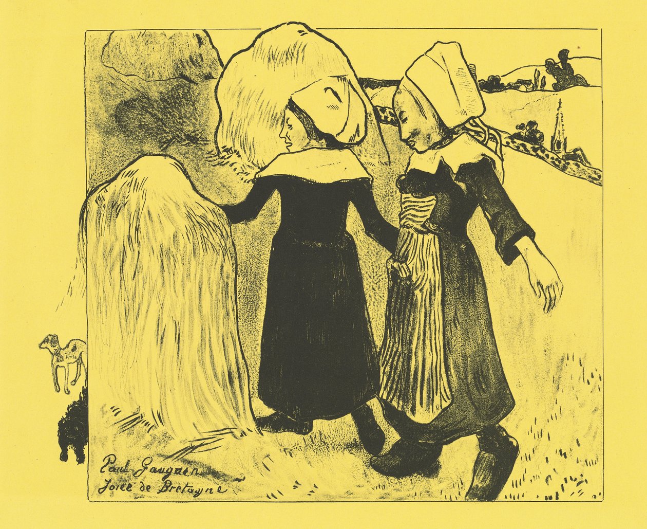 Gleder av Bretagne av Paul Gauguin