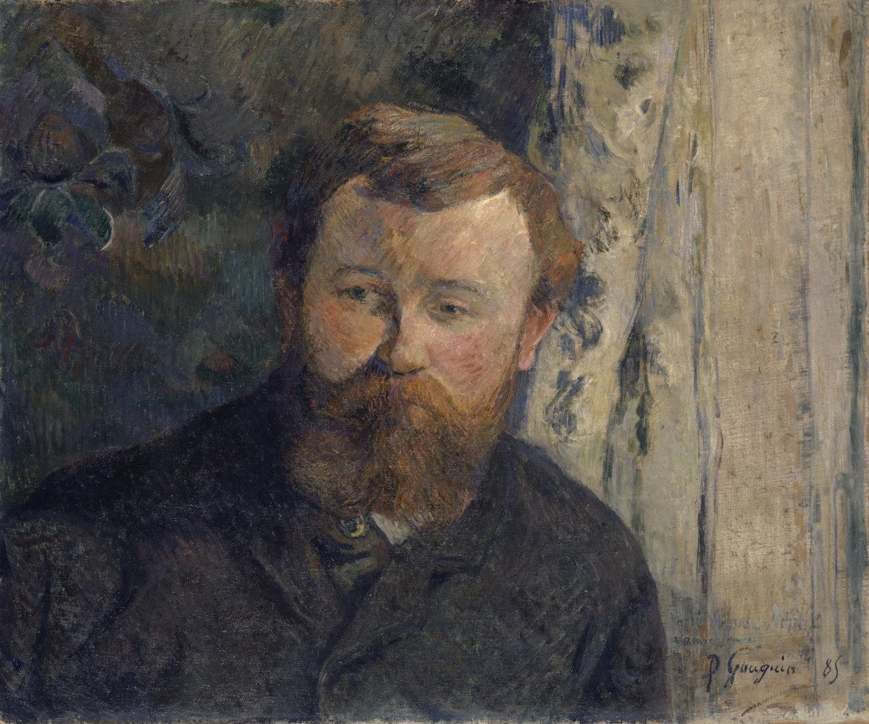 Portrett av Achille Granchi Taylor, 1885 av Paul Gauguin