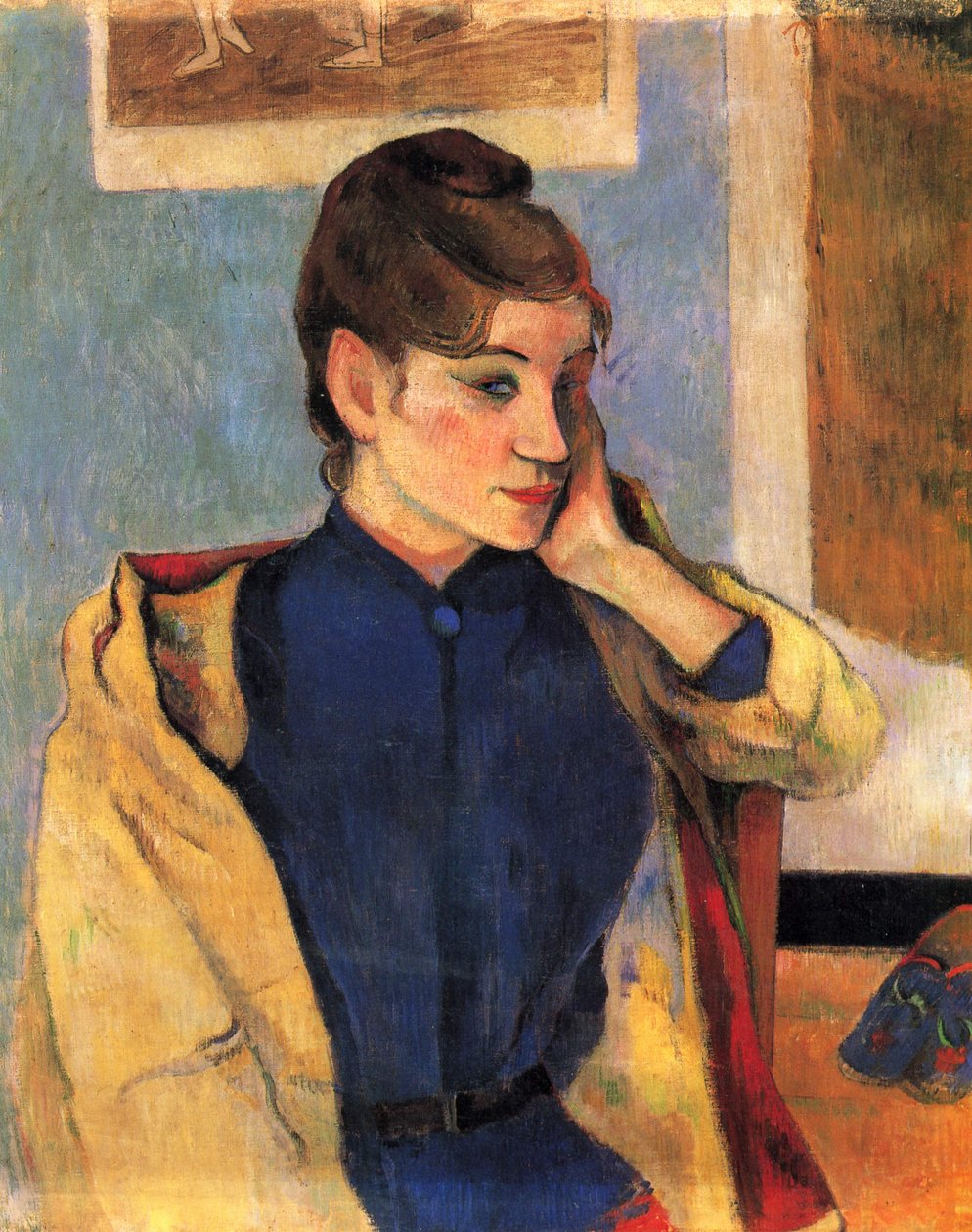 Portrett av Madelaine Bernard av Paul Gauguin