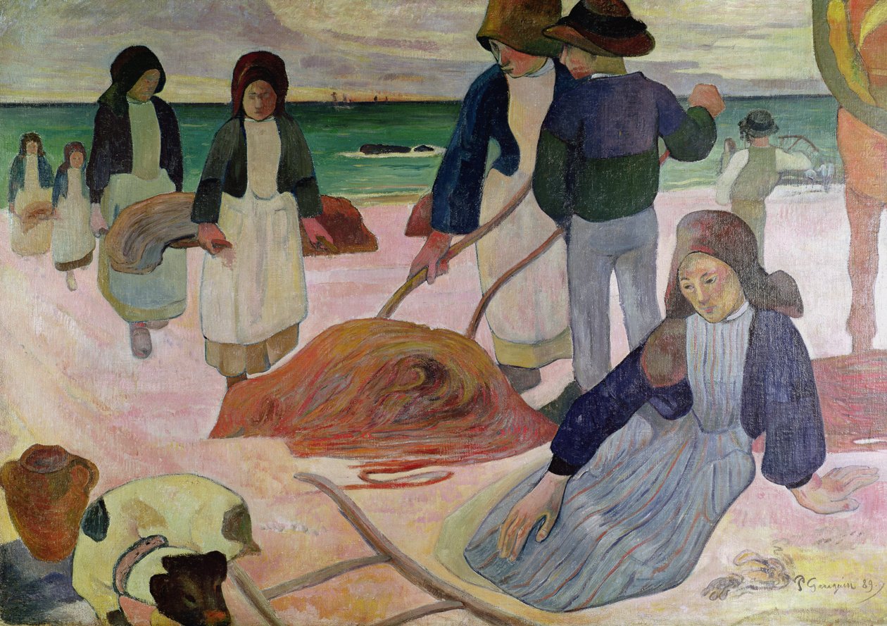 Tangsamlere, 1889 av Paul Gauguin