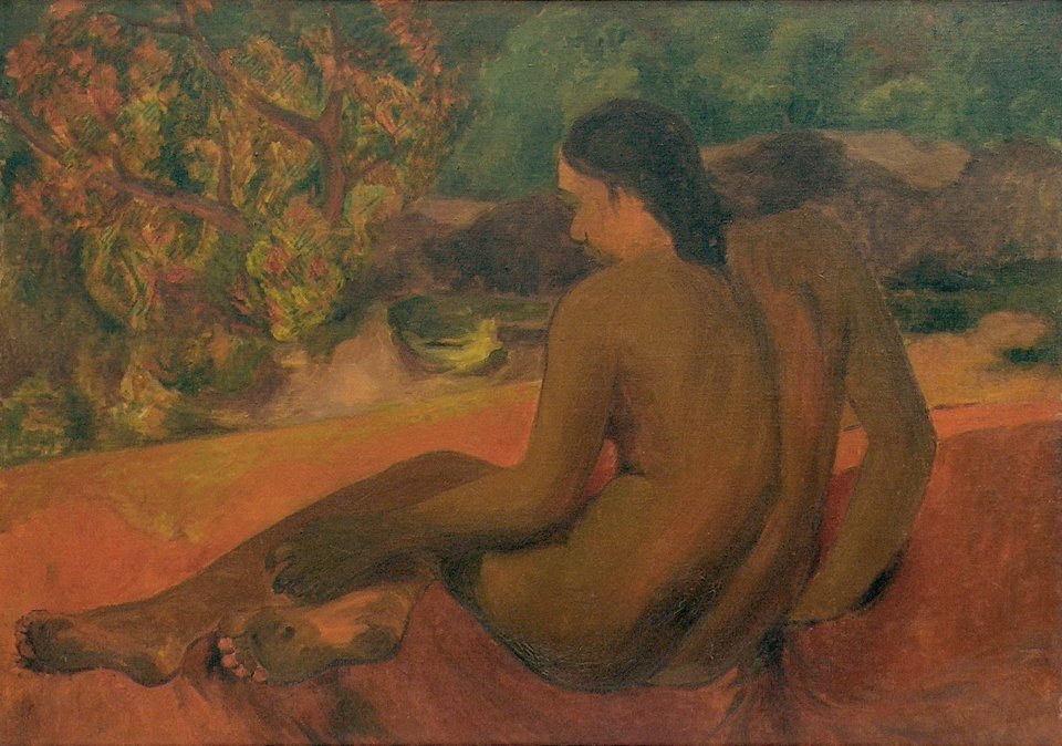 Tahitisk jente av Paul Gauguin
