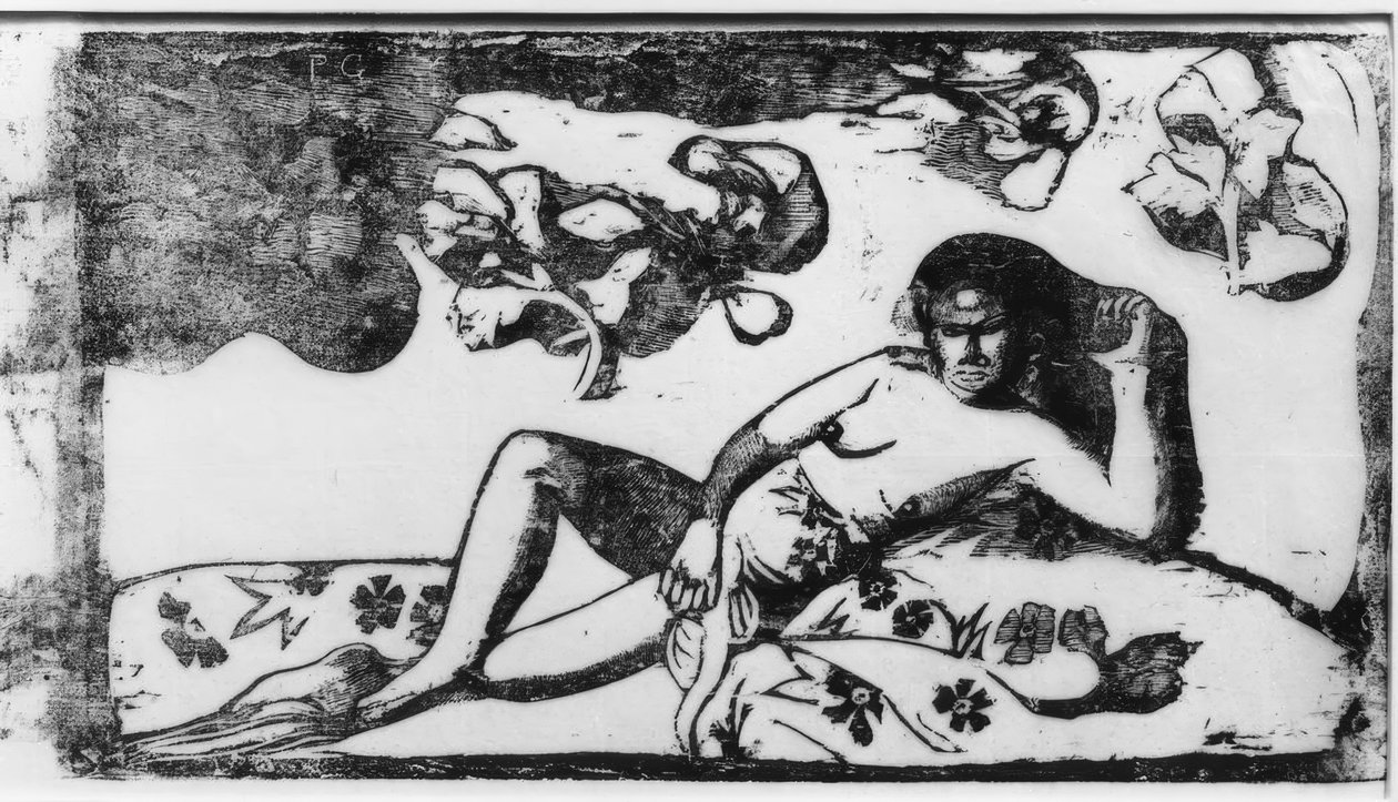 Dronningen-Opoi av Paul Gauguin