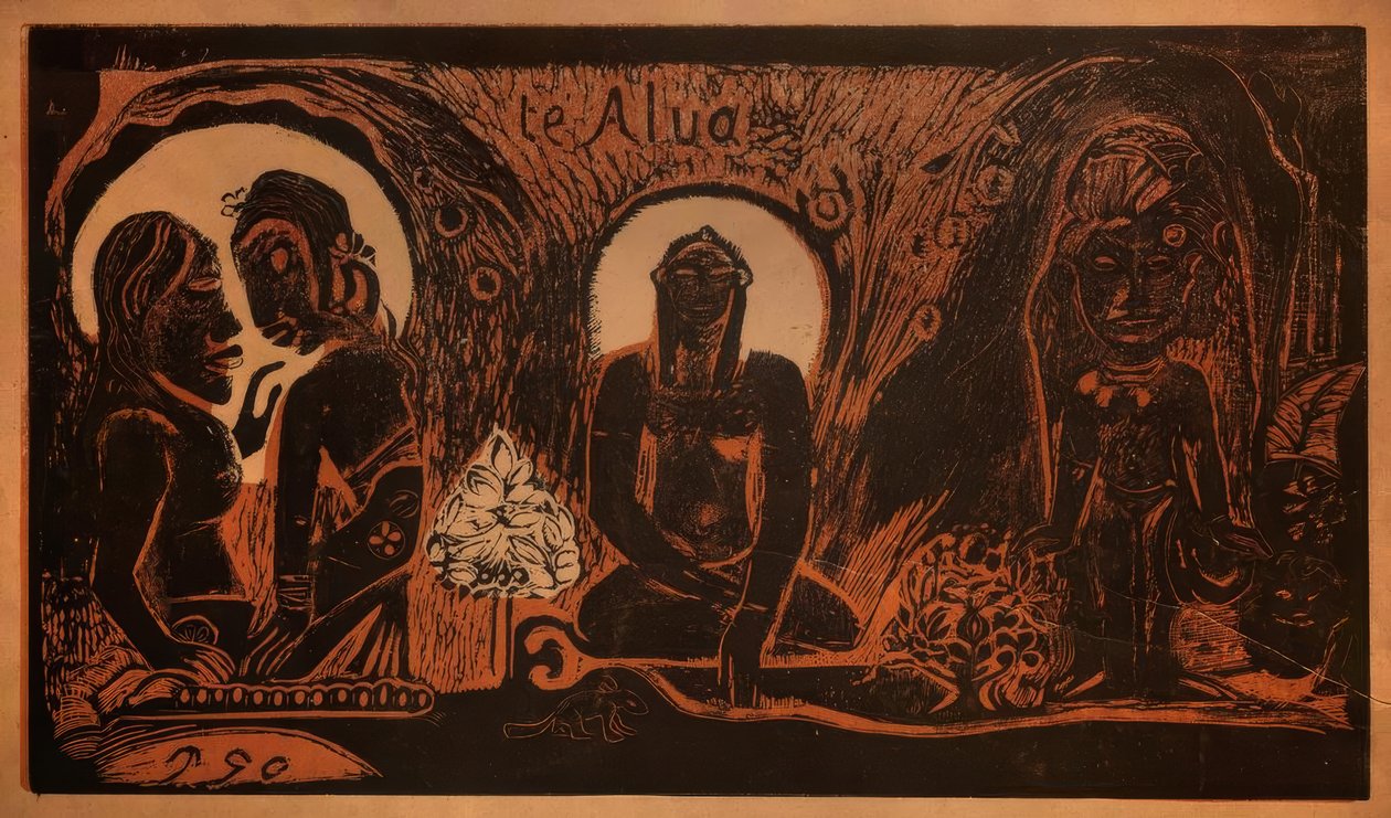 Gud av Paul Gauguin