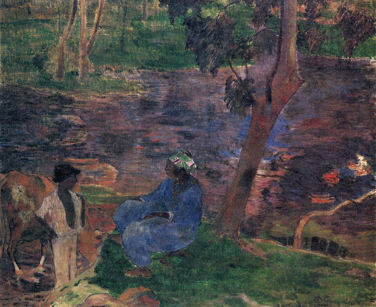Tjernbank av Paul Gauguin