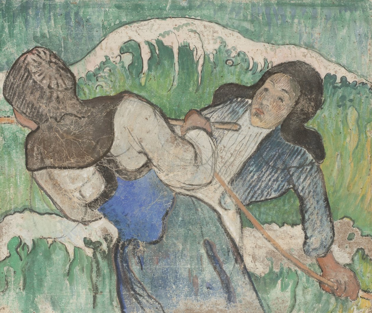 Tangsamlerne av Paul Gauguin