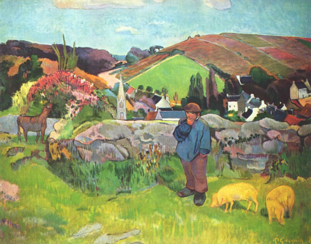 Svinebesetningen av Paul Gauguin