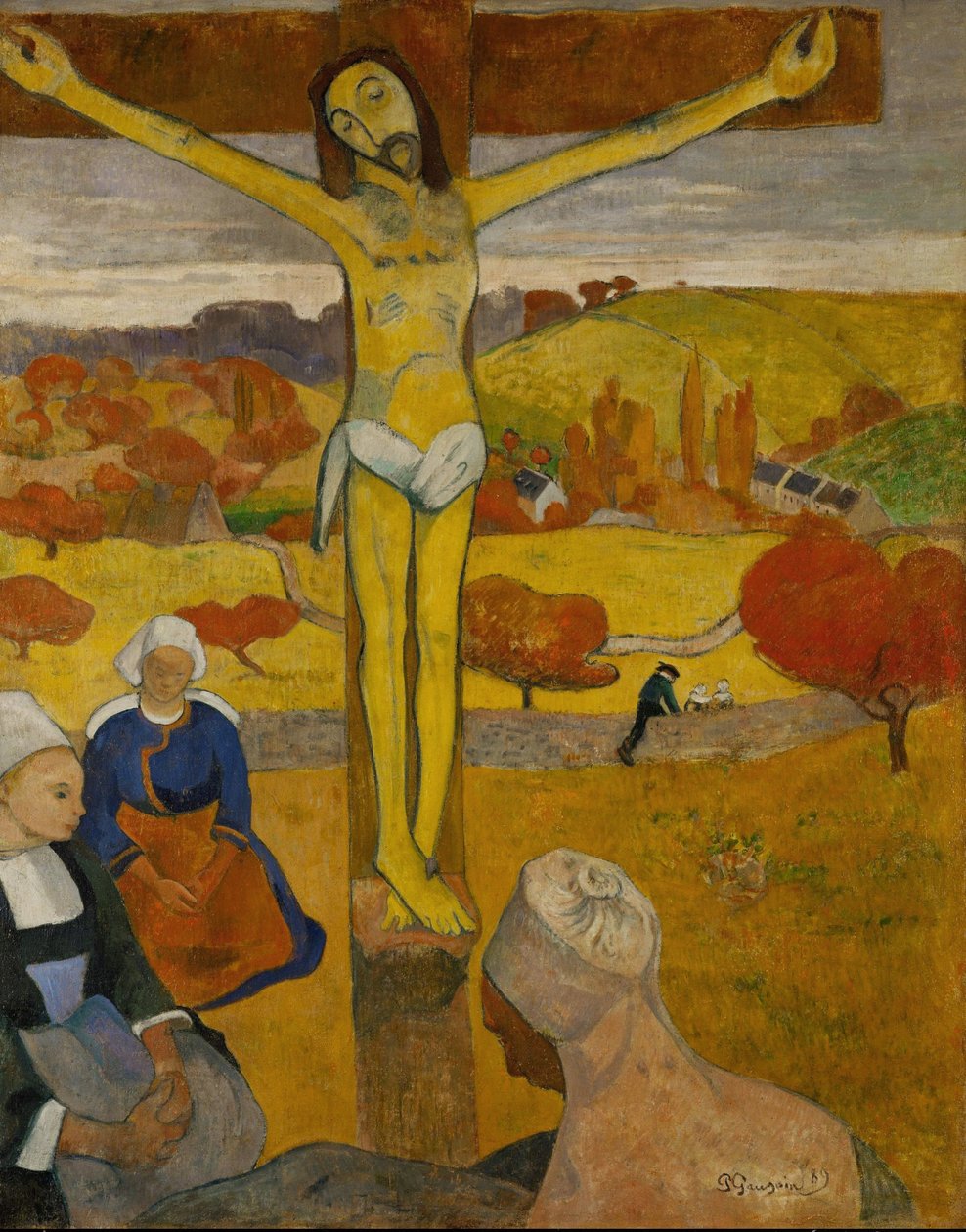 Den gule Kristus av Paul Gauguin