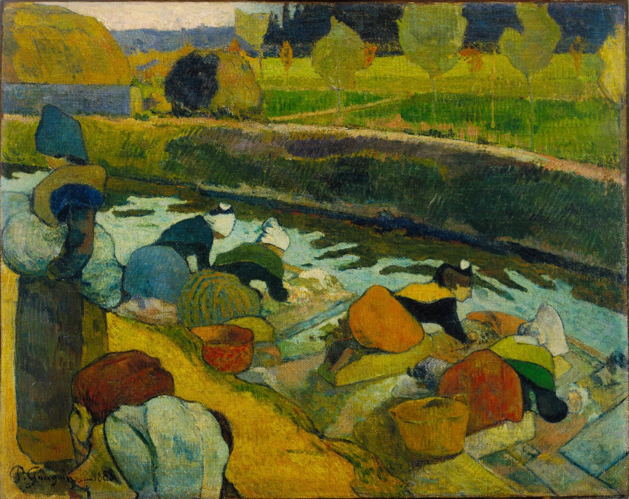 Vaskekvinner av Paul Gauguin