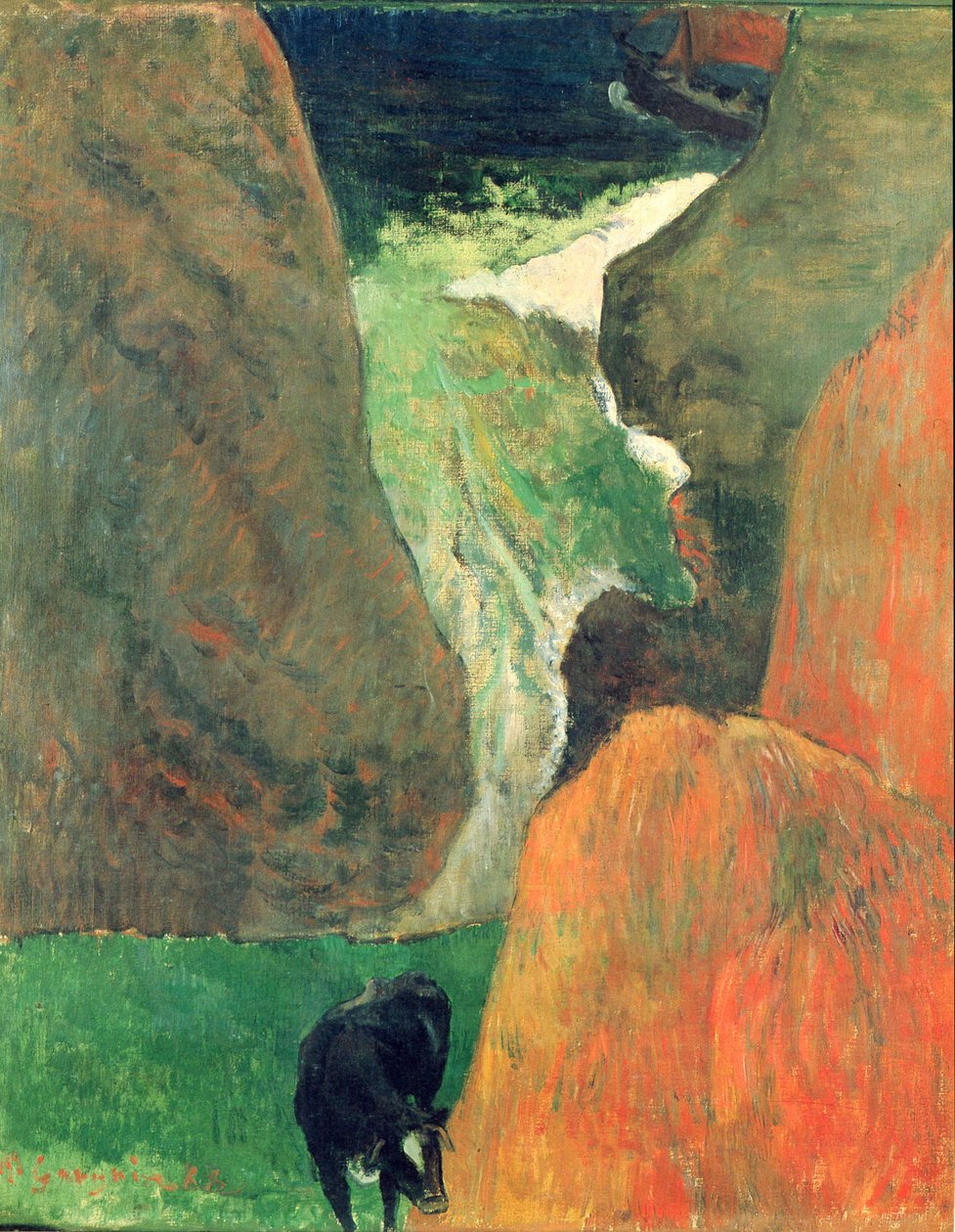 Over avgrunnen av Paul Gauguin