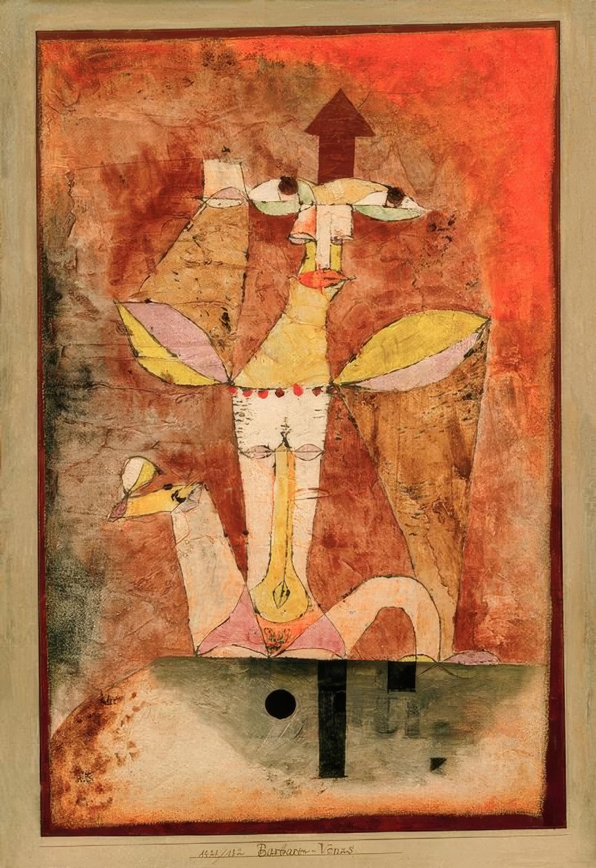 Barbar Venus av Paul Klee