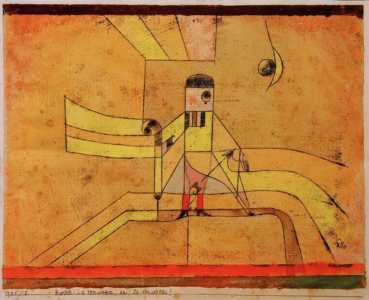 Bartolo: Hevn, Oh! hevn! av Paul Klee
