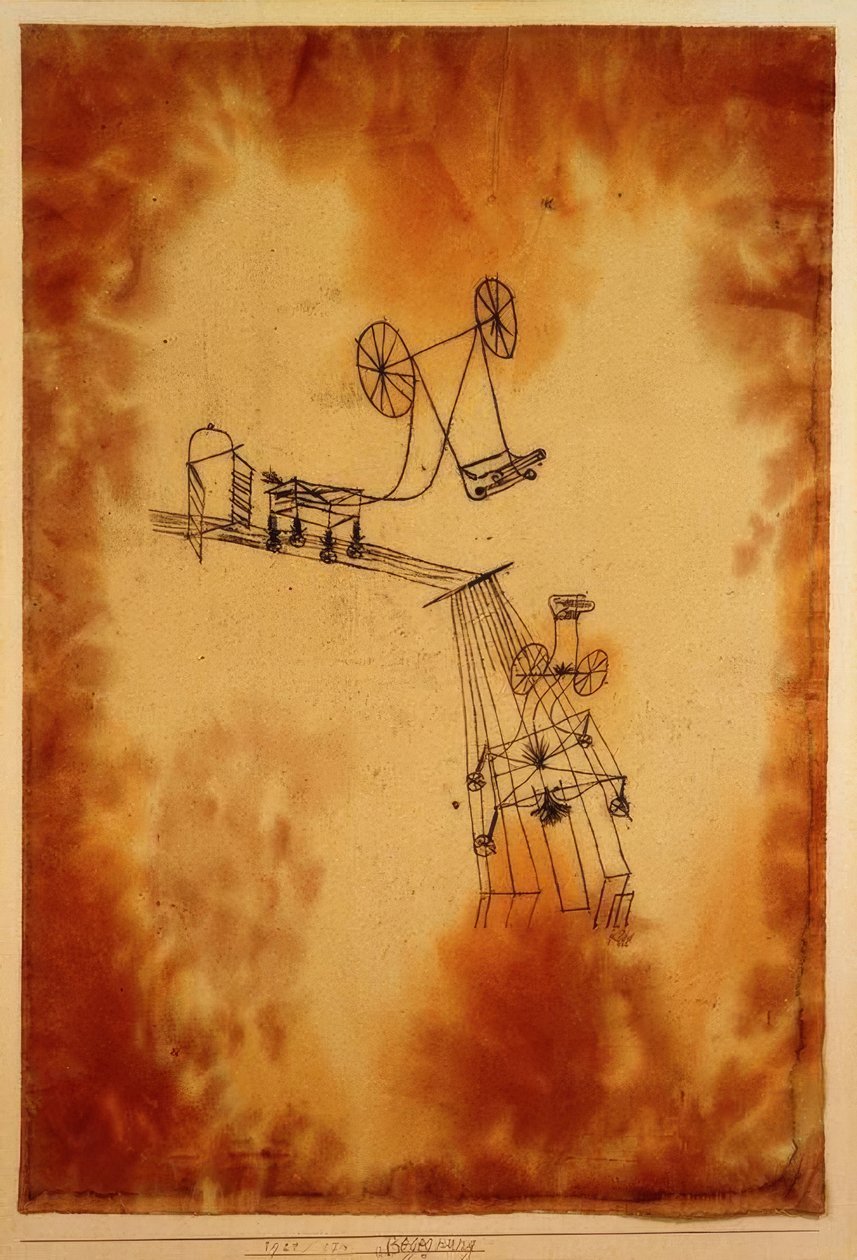 støte på av Paul Klee