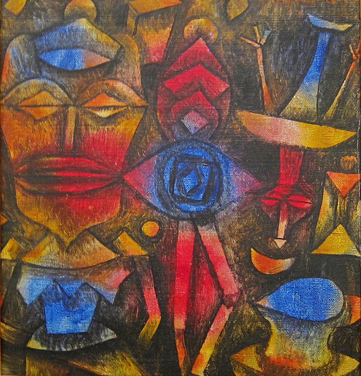 Samling av figurer av Paul Klee
