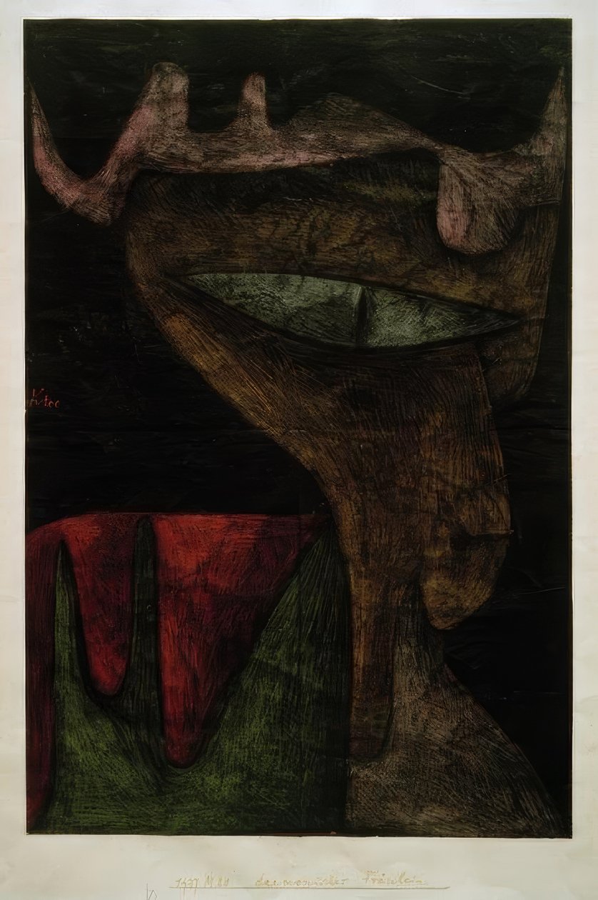 Daemonisk frøken av Paul Klee