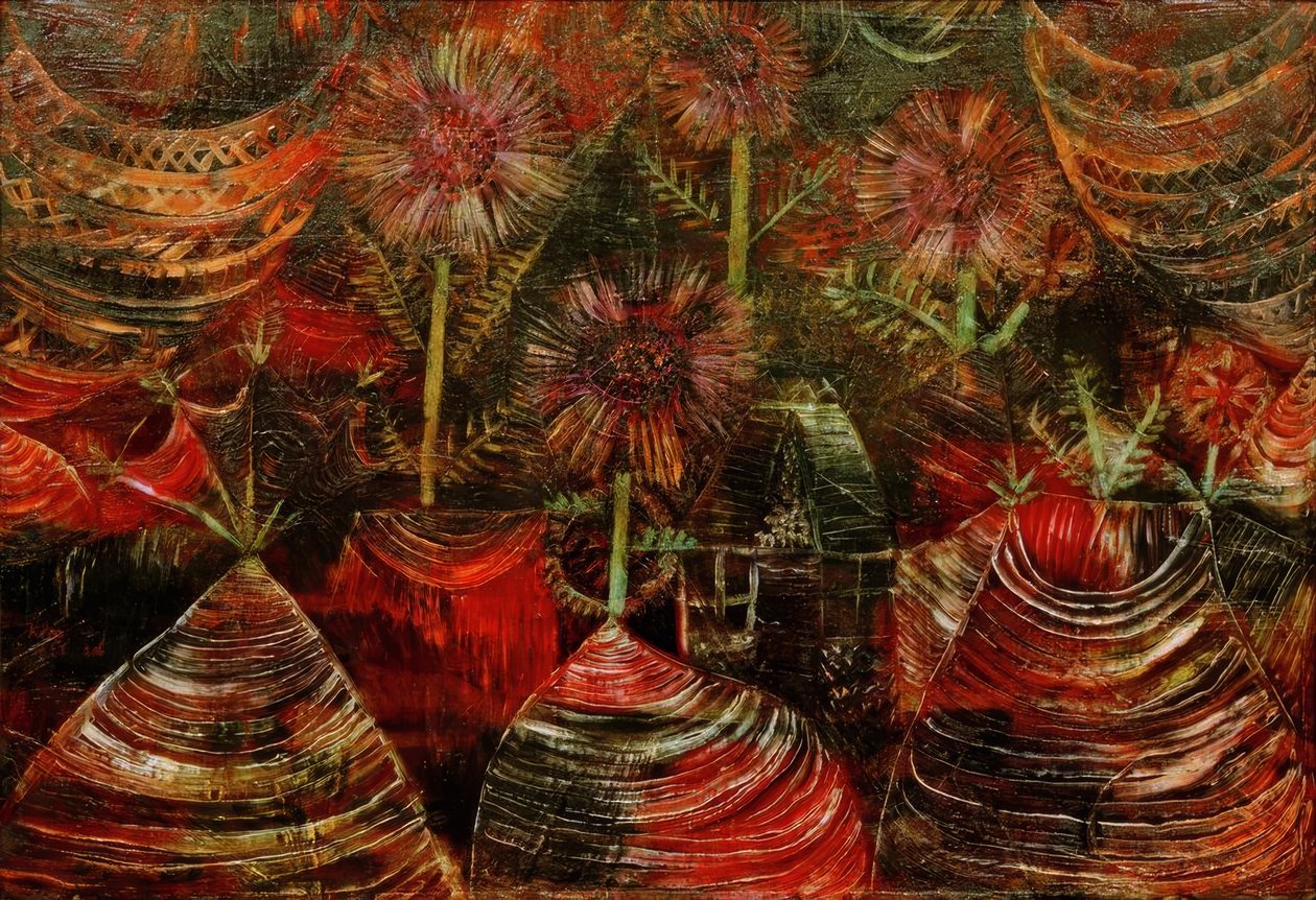Asters festival av Paul Klee