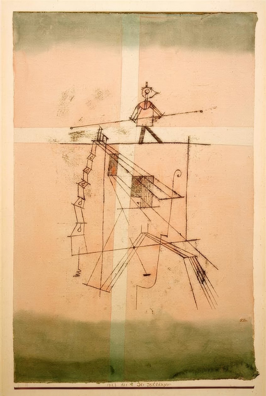 Den stramme rullatoren av Paul Klee