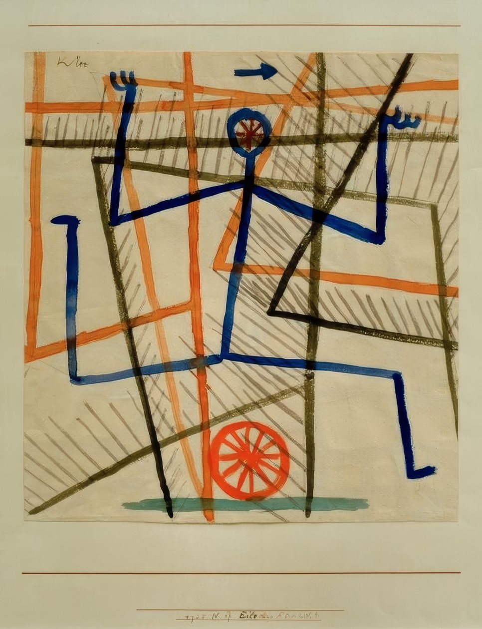 Skynd deg uten hensyn av Paul Klee