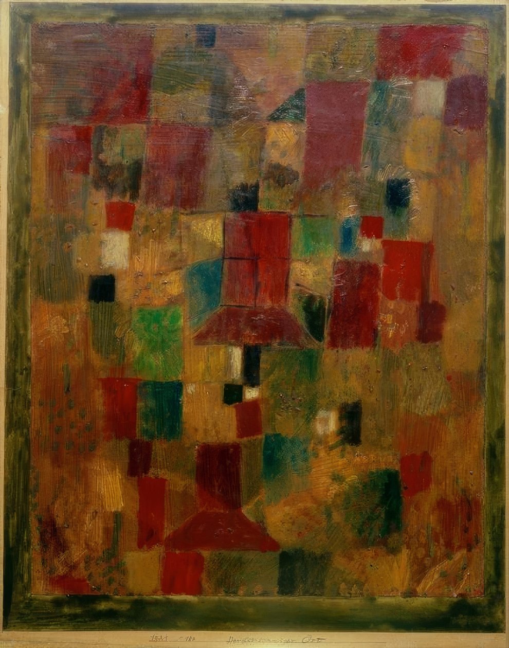Høst solrikt sted av Paul Klee