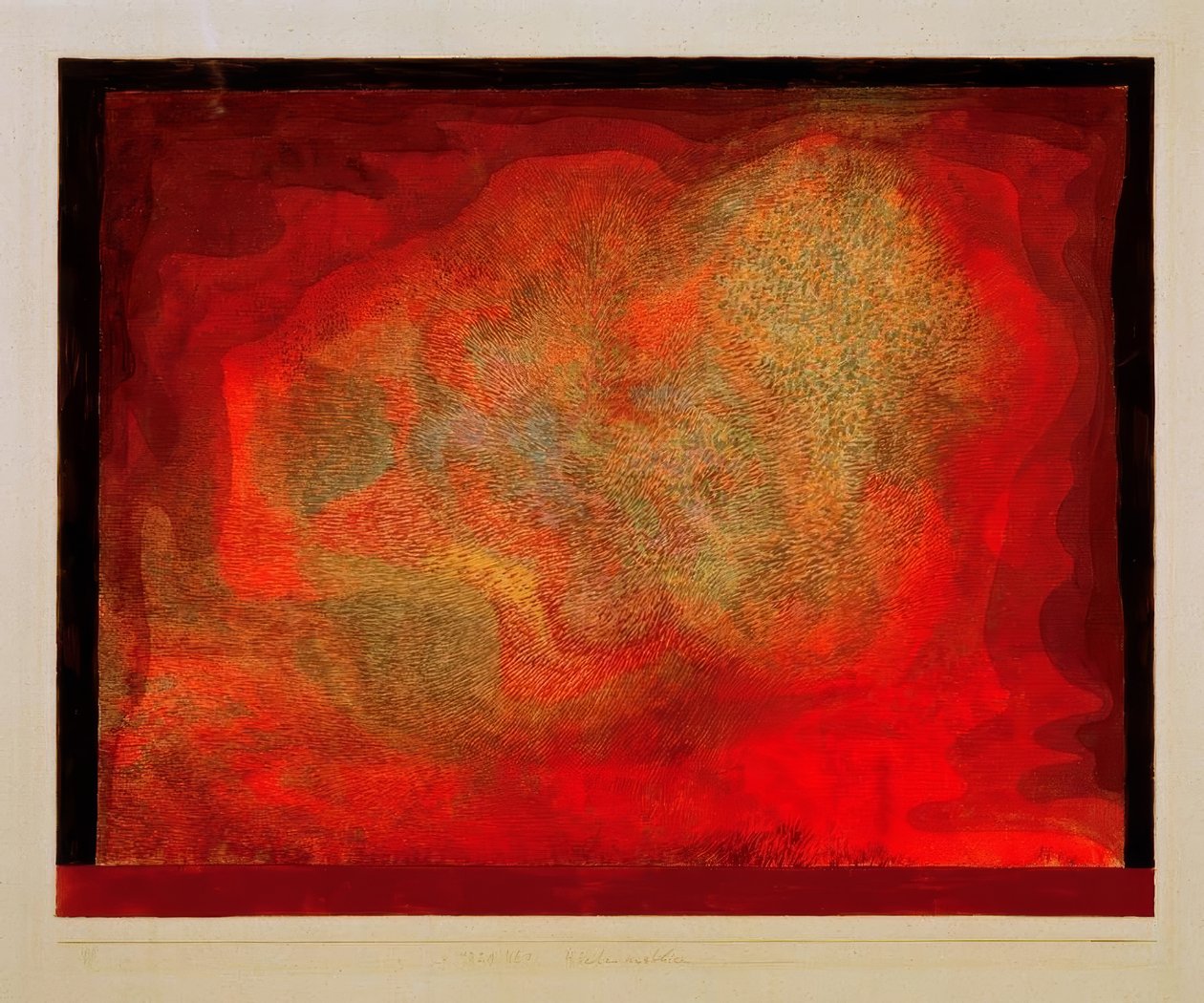 Grotteutsikt av Paul Klee
