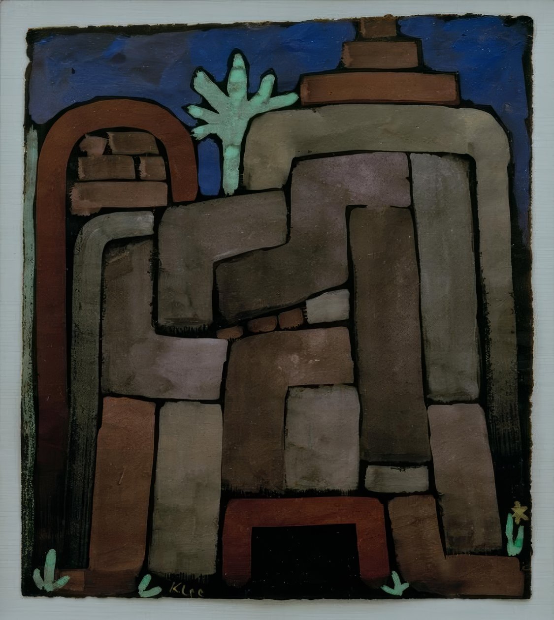 Ilfenburg av Paul Klee
