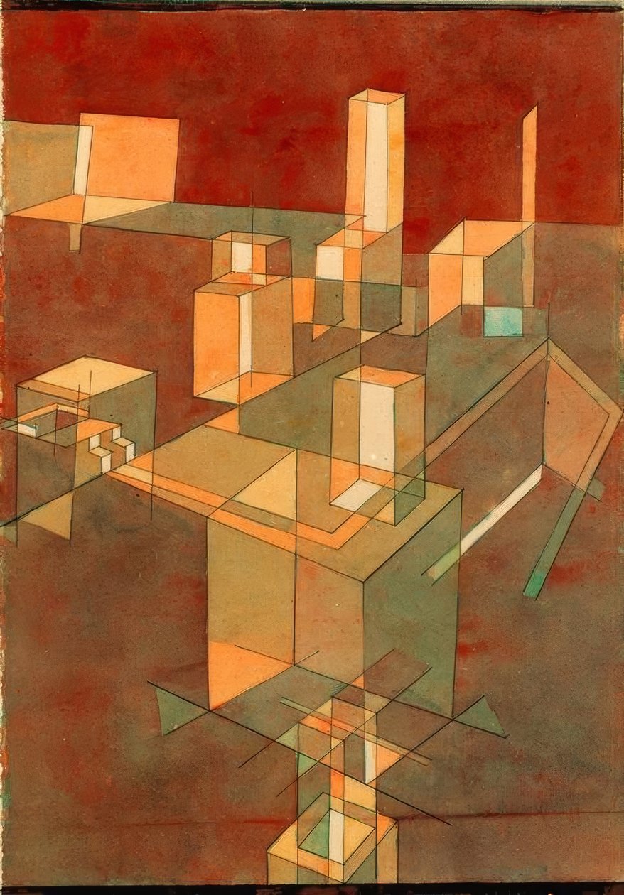 italiensk by av Paul Klee