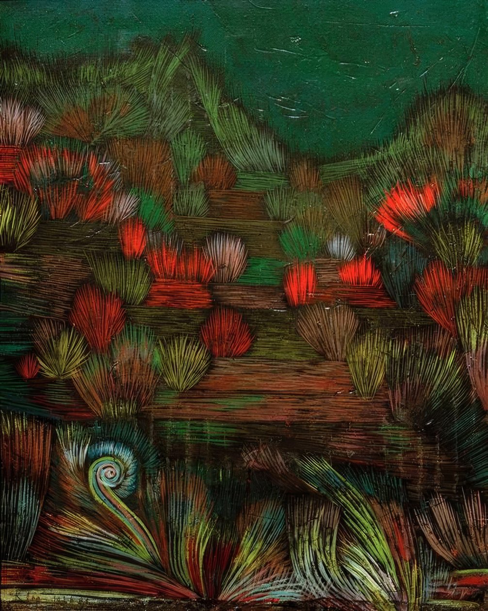 Kl. Dune bilde av Paul Klee