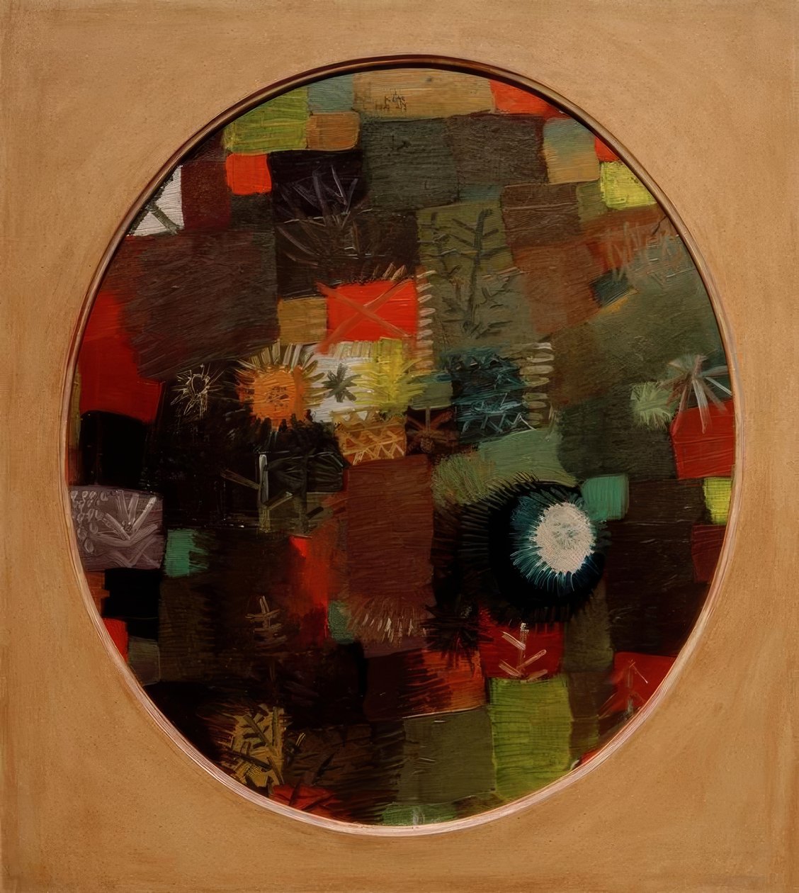Lite julestilleben av Paul Klee