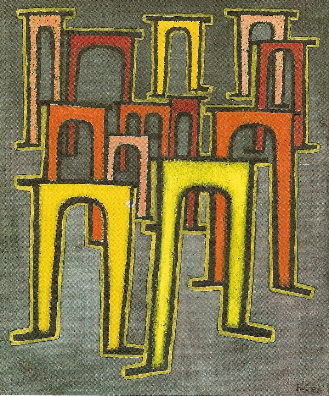 Viaduktrevolusjonen av Paul Klee