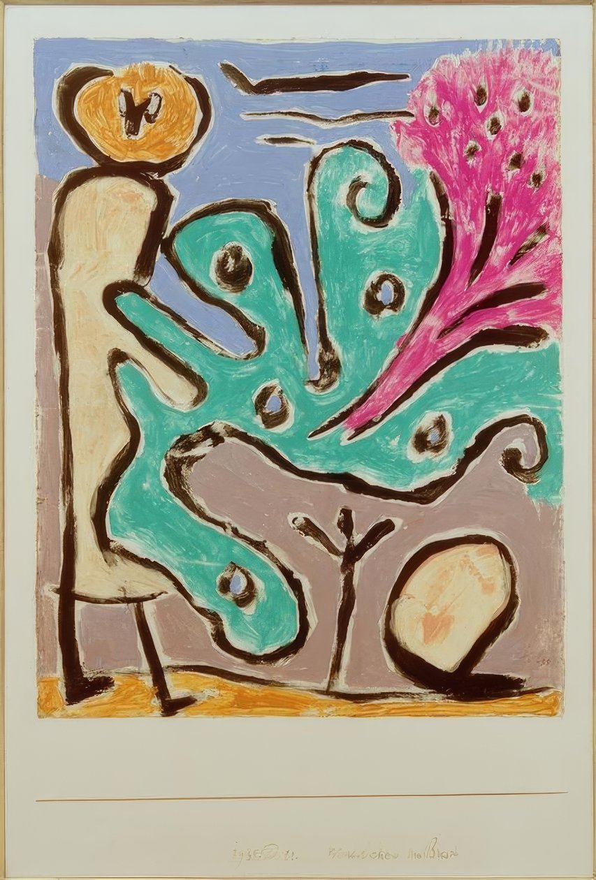 Jenta i bushen av Paul Klee