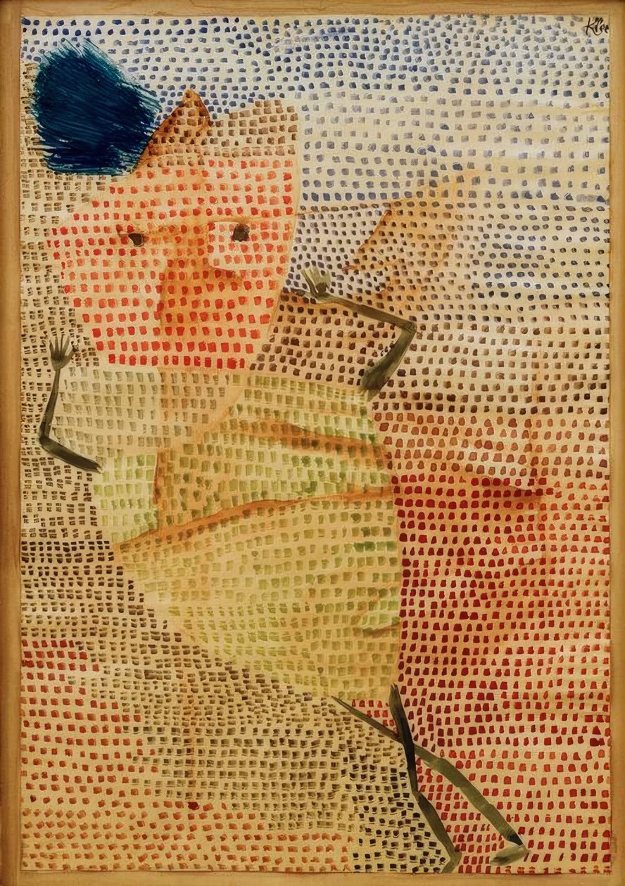 Mask Laus av Paul Klee