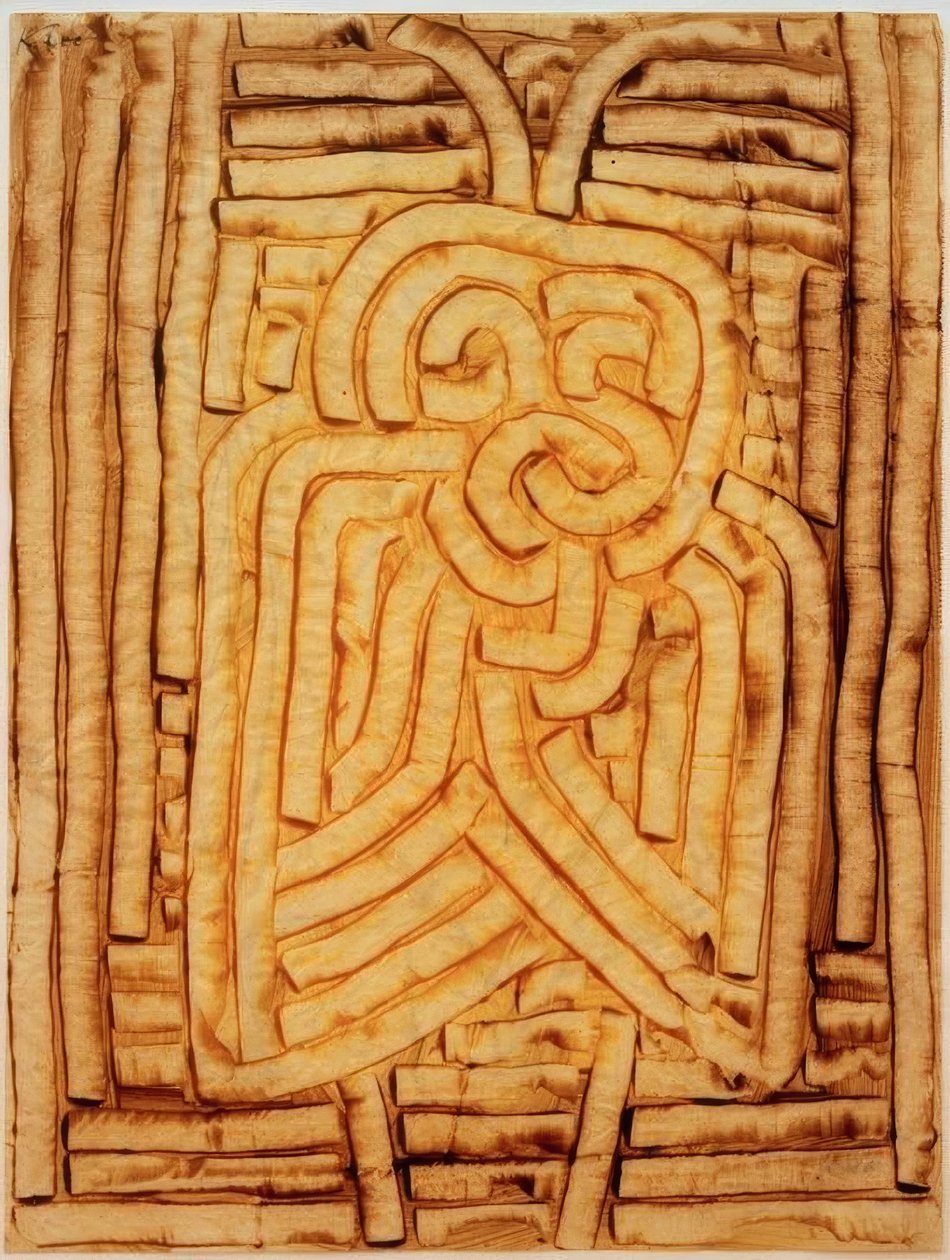 Maske Motte av Paul Klee