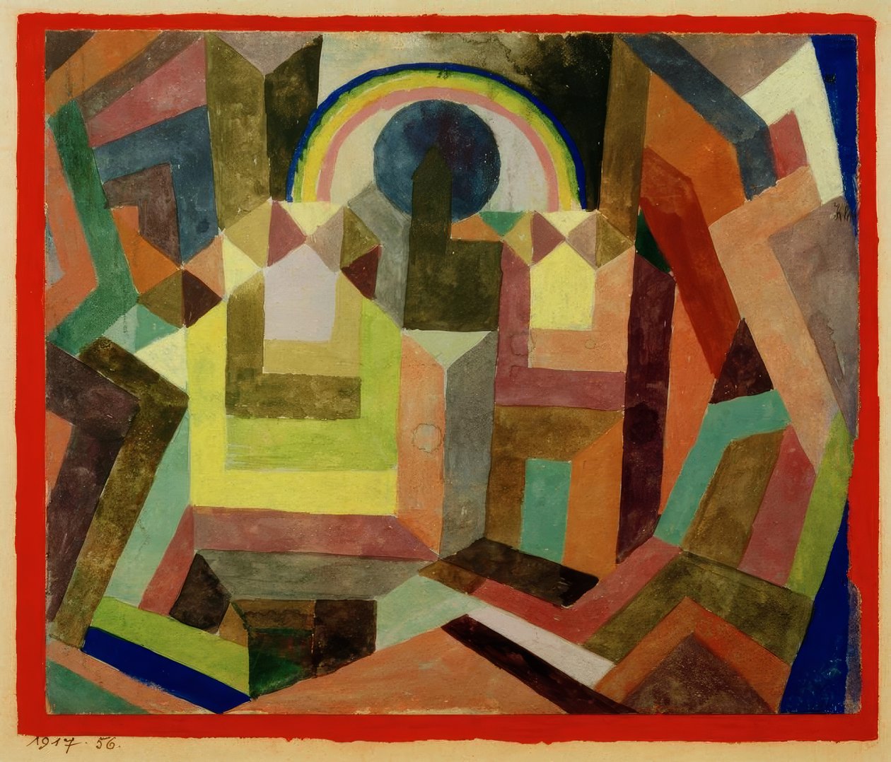 Med regnbuen av Paul Klee