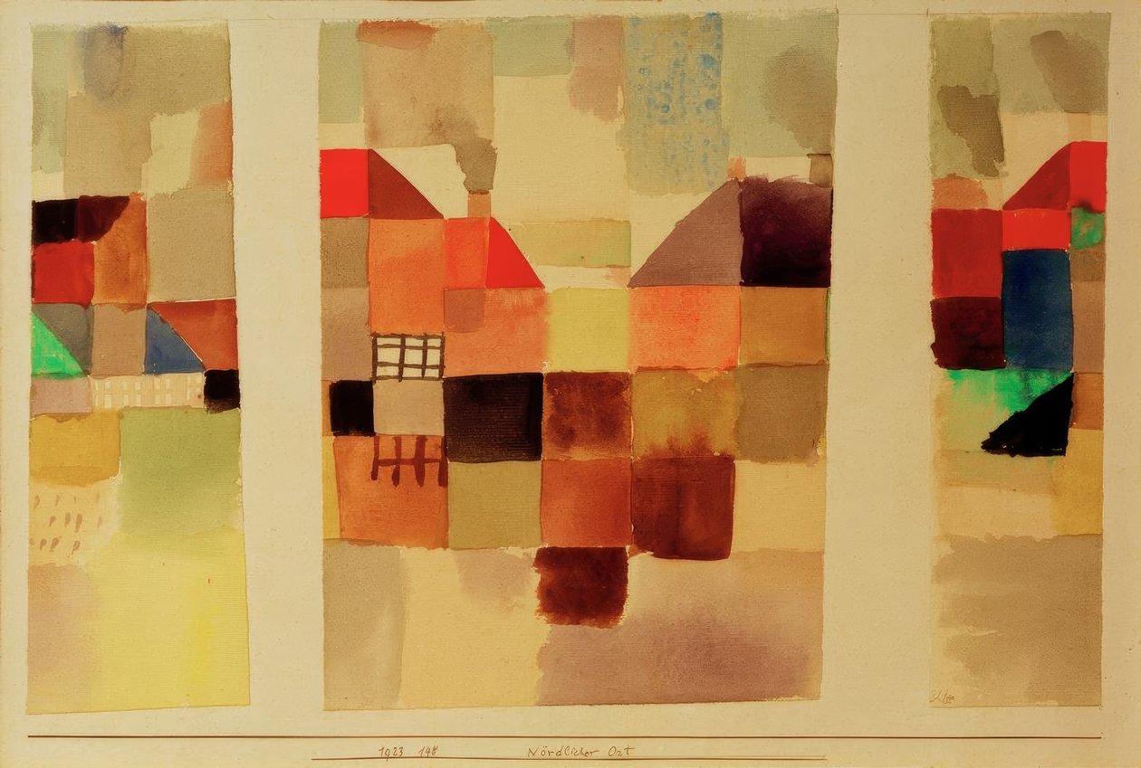 Nordlig sted av Paul Klee