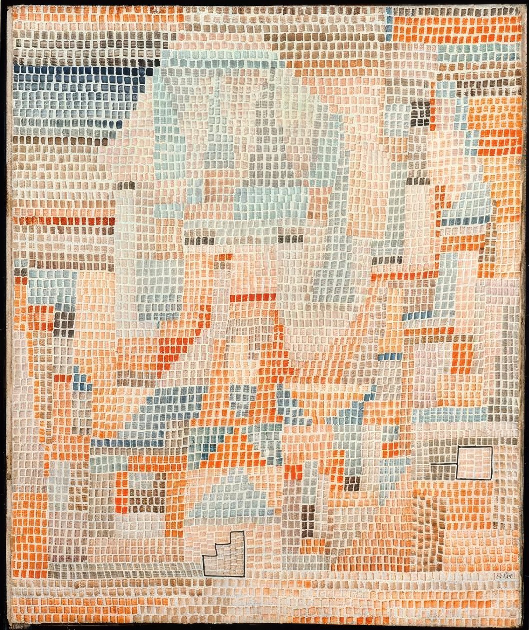 Ruinene av Git av Paul Klee