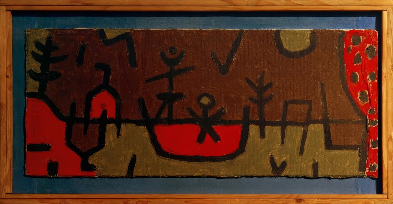 Dam i parken av Paul Klee