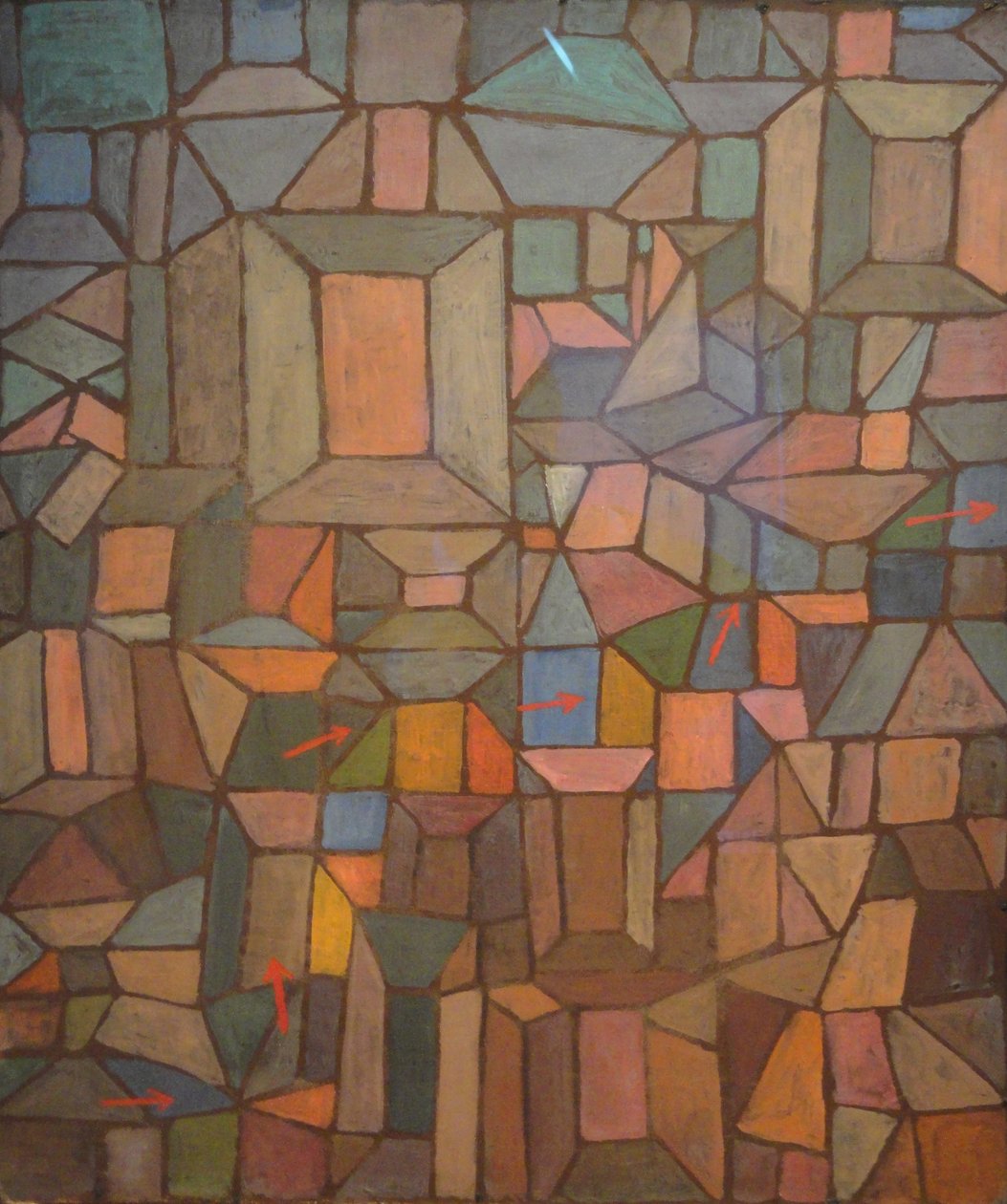 Veien til citadellet av Paul Klee