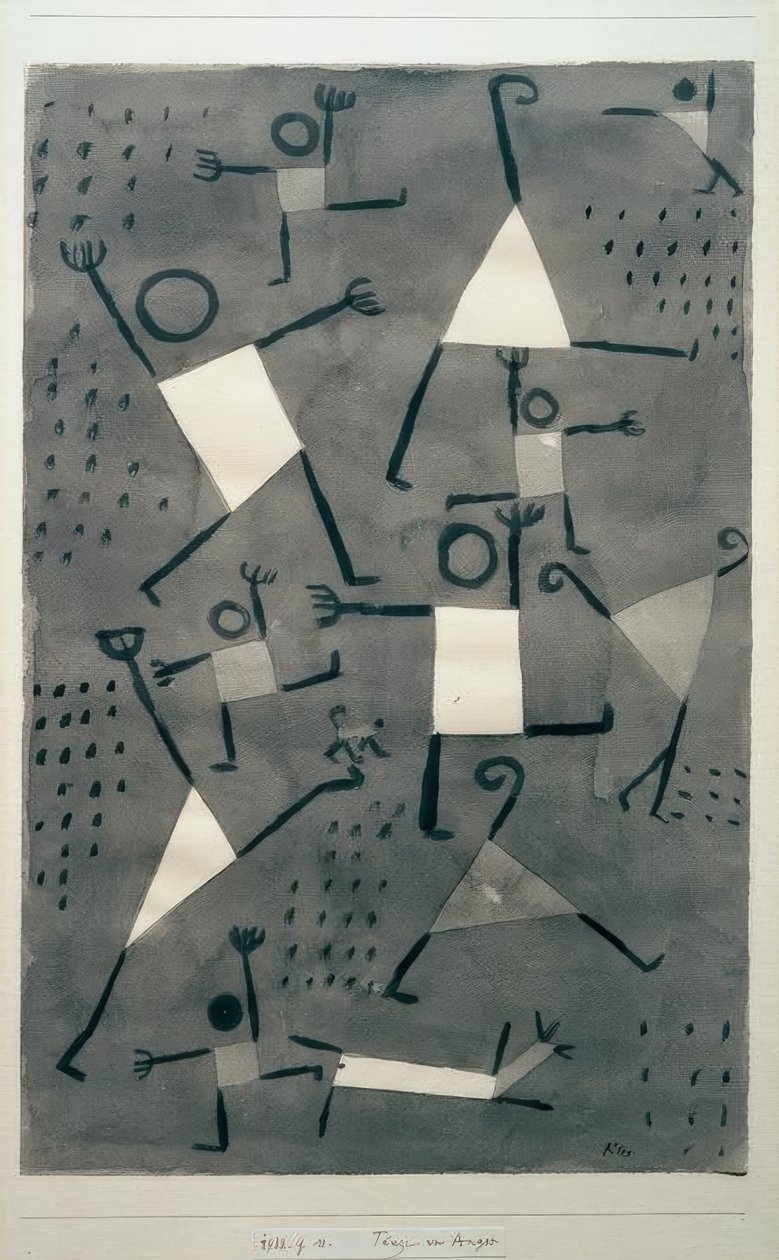 Danser av frykt av Paul Klee