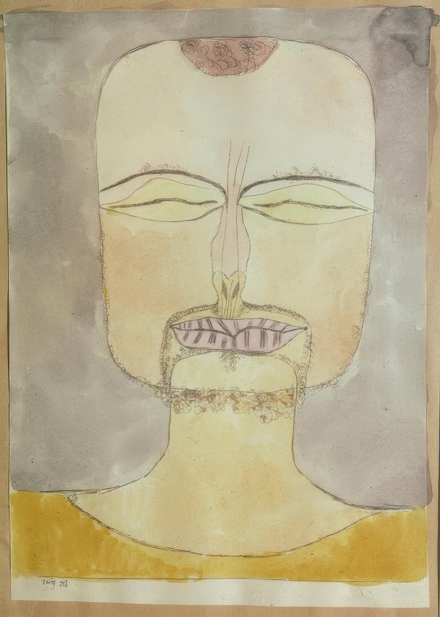 Fordypning (basert på tegning 19/75) av Paul Klee