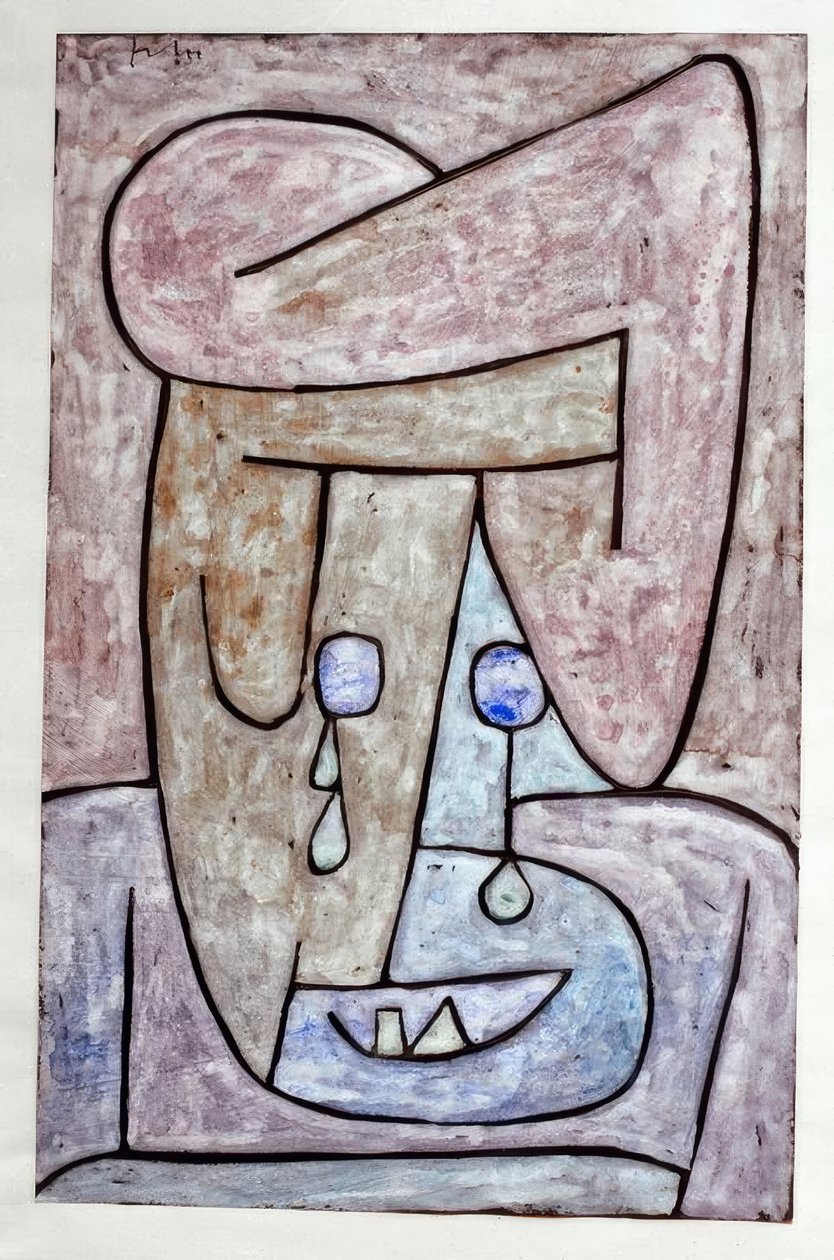 Gråtende kvinne av Paul Klee