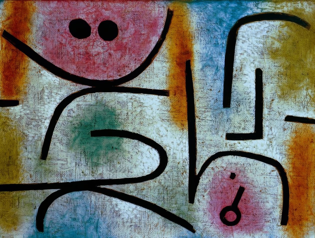 Ødelagt nøkkel av Paul Klee