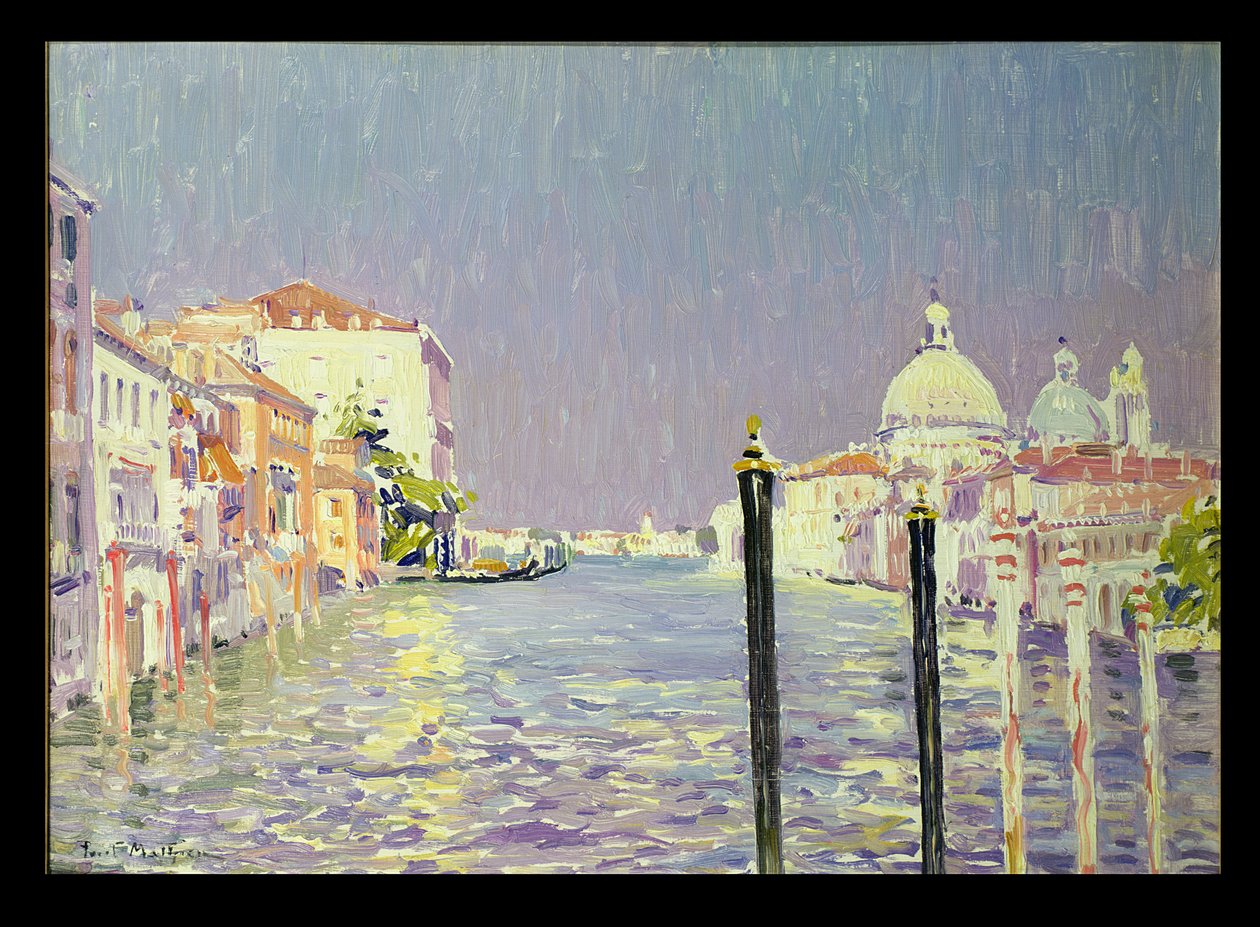 Den lille kanalen, Venezia av Paul Mathieu