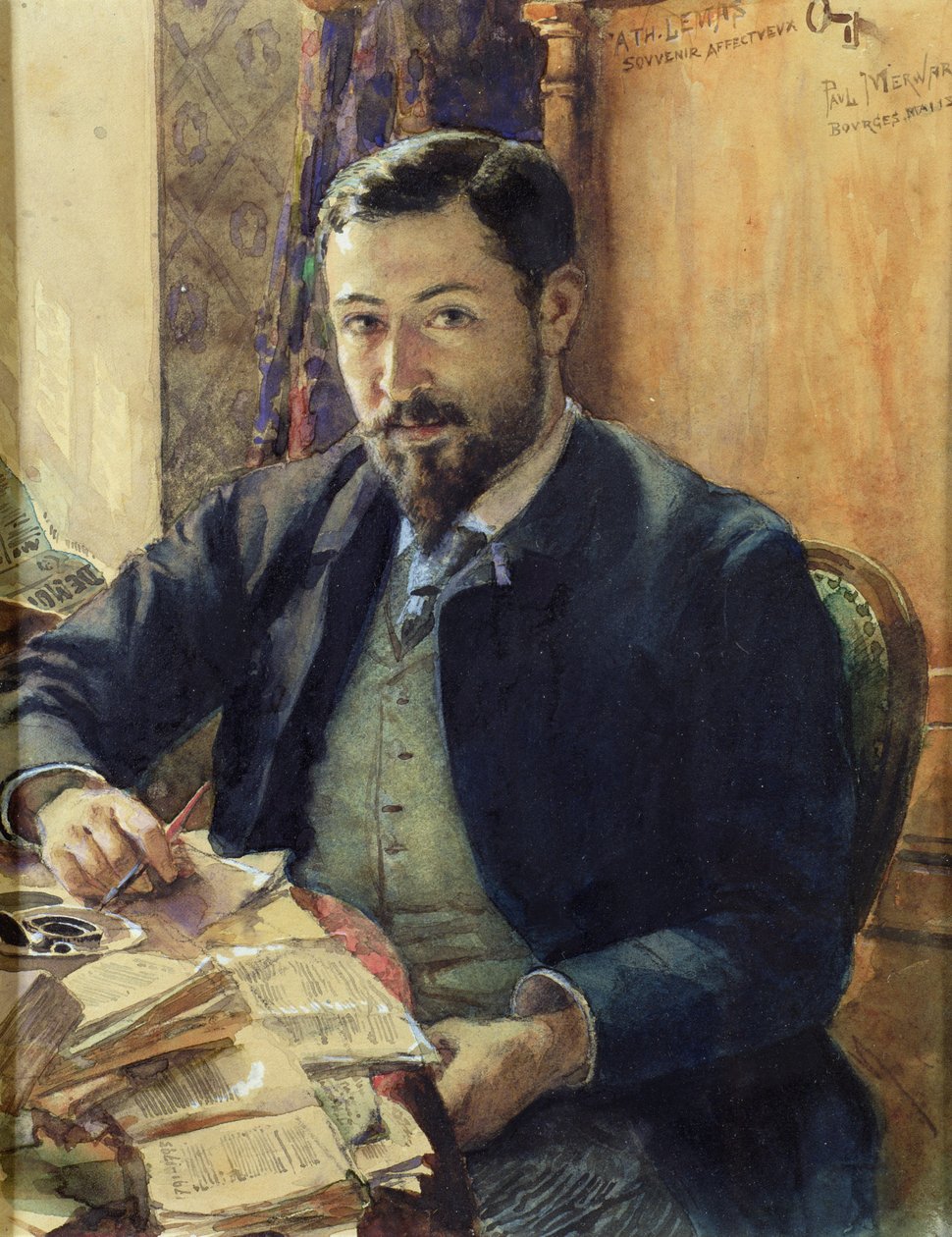 Portrett av Thomas Lemas av Paul Merwart