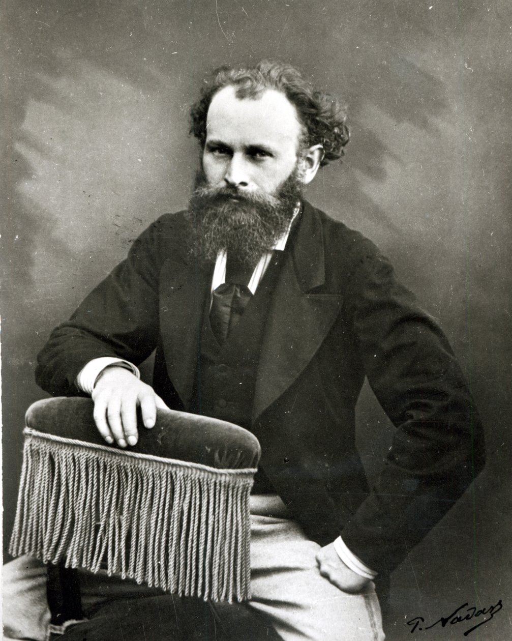 Portrett av Edouard Manet (1832-83) av Paul Nadar