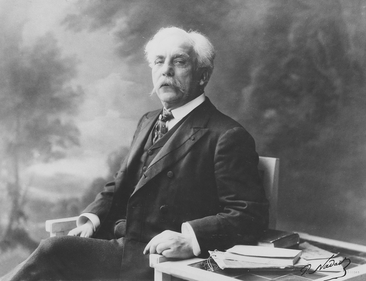 Portrett av Gabriel Fauré av Paul Nadar