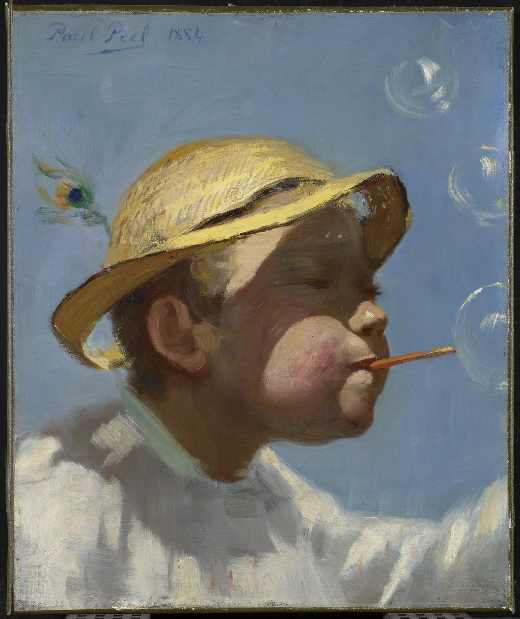 Boblegutten, 1884 av Paul Peel