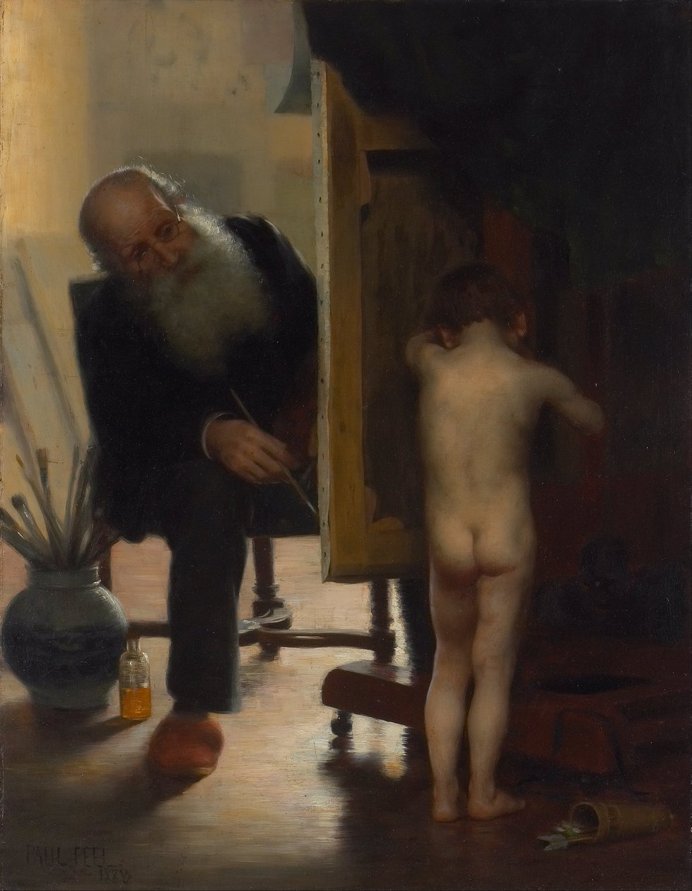 Den slitne modellen av Paul Peel